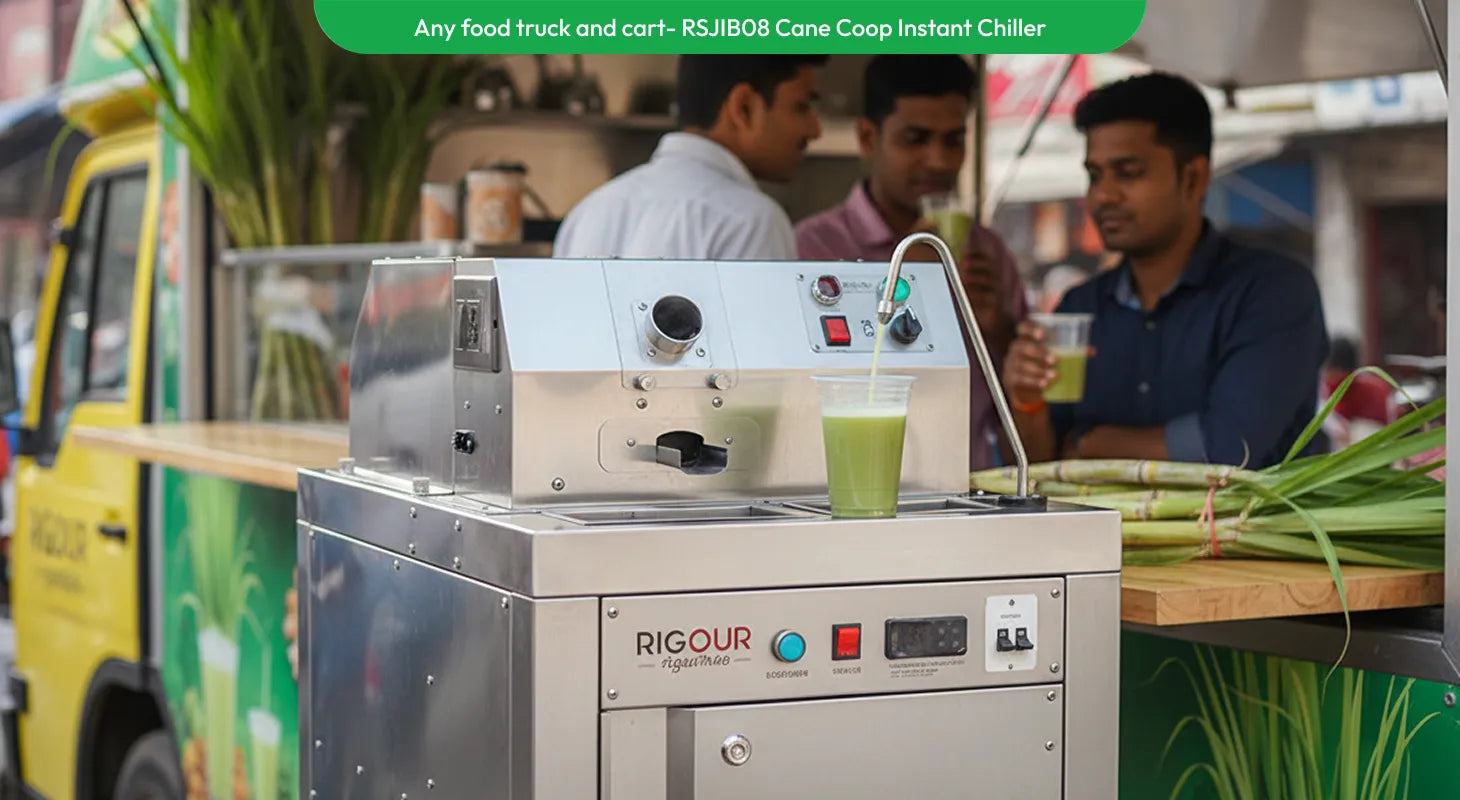 Cane Coop instant chiller for food truck and cart